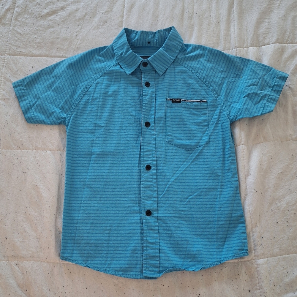 Hurley Button Down Shirt - Kid's Size 7